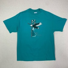 Vintage Teal Eagle Salmon River Outfitters Rafting Caiaque Adventures - G - Anos 90 comprar usado  Enviando para Brazil