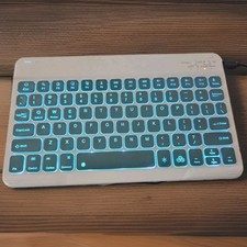 Usado, Teclado Bluetooth portátil mini teclado sem fio ultrafino recarregável  comprar usado  Enviando para Brazil
