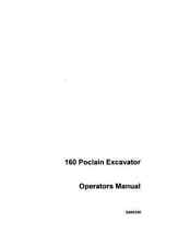 Poclain excavator 160 for sale  CALLINGTON