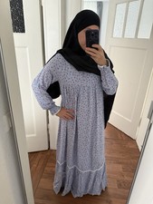 Abaya maxikleid reißverschlus gebraucht kaufen  Karlsruhe