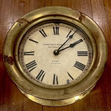 Brass clock porthole for sale  Foley