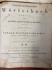 Antiquarisch wörterbuch griec gebraucht kaufen  Neuss