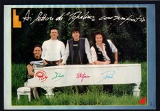 Poster autografato pooh usato  Italia