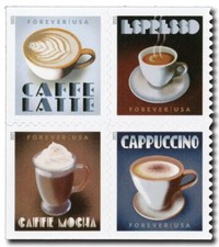 Selos USPS ~ Mini livro não usado de 20 ~ 2021 "bebidas expressas" Scott 5569-5572 comprar usado  Enviando para Brazil