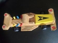 Wooden racing car for sale  HOUNSLOW