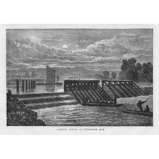 Teddington lock lampern for sale  GLASGOW