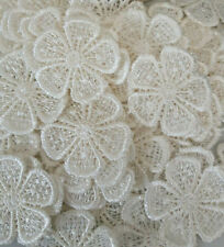 Ivory white guipure for sale  BRAINTREE