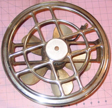 Ventilador de parede vintage através da porta exaustor Redmond motor grelha cromada EUA comprar usado  Enviando para Brazil