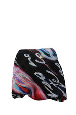Cachecol xale plissado acordeão estampa abstrata designer feminino multicolorido comprar usado  Enviando para Brazil