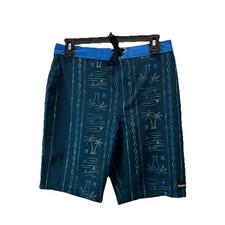 Baús de natação masculinos Hurley tamanho 16/28 azul palmeiras ossos tropicais comprar usado  Enviando para Brazil