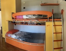 Cameretta letti soppalco usato  Concorezzo