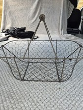 Vintage wire basket for sale  HASLEMERE