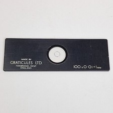 Graticules microscope stage for sale  SITTINGBOURNE