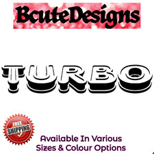 Turbo logo auto gebraucht kaufen  Versand nach Germany