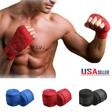 PAR de ataduras de pulso para boxe 98"/196" punho luvas internas MMA, Muay Thai comprar usado  Enviando para Brazil