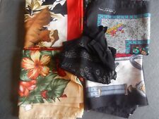 Lot foulards carrés d'occasion  Saint-Aubert