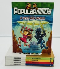 Minecraft Guide Collection 4-Book Boxed Set and Popularmmos A Hole New World comprar usado  Enviando para Brazil