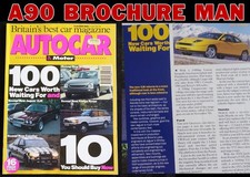 Old autocar magazine for sale  PETERHEAD