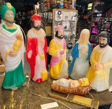 Vtg nativity set for sale  Butler