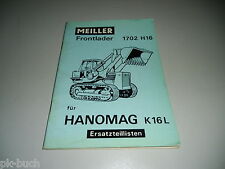 Ersatzteilliste hanomag frontl gebraucht kaufen  Jever