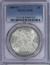 1880 morgan silver for sale  Ardmore