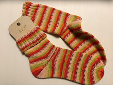 Socken handgestrickt rot gebraucht kaufen  Remchingen