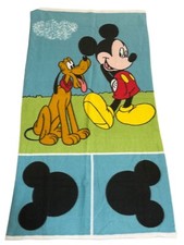 Disney Mickey Mouse Plutón Tela Polar Material Ligero Manta Almohadas Hágalo Usted Mismo segunda mano  Embacar hacia Mexico