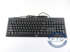 Teclado USB preto com fio H3C52AA HP K1500 comprar usado  Enviando para Brazil