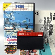 S.C.I. Special Criminal Investigation Sega Master System PAL Taito Course 1992 comprar usado  Enviando para Brazil