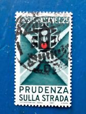 09. francobollo poste usato  Carini