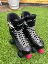Usado, Patins quadriciclos Ventro Pro Turbo preto tamanho 39-42 aprox Reino Unido 6 - 7 comprar usado  Enviando para Brazil