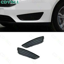 Usado, Para Ford Focus 2015-2018 preto brilhante para-choque dianteiro farol de neblina tampa acabamento 2* comprar usado  Enviando para Brazil