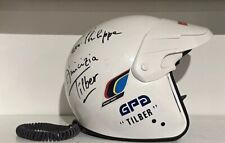 Christian Gilbert «Tilber» GPA G4 Original Race Used Helmet François Delecour comprar usado  Enviando para Brazil