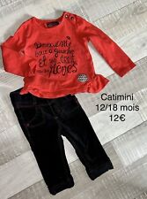 Catimini mois ensemble d'occasion  Baziège