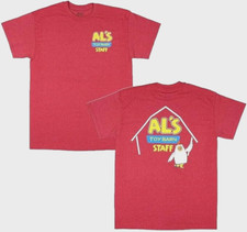 Camisa vermelha Disney Pixar Toy Story masculina AL's Toy Barn Staff nova P-3XL, usado comprar usado  Enviando para Brazil
