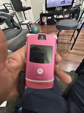 Motorola razr pink for sale  Newark