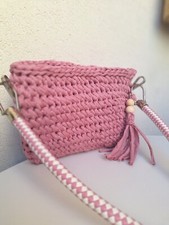 Pochette bambina uncinetto usato  Lecce