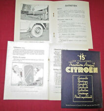 Citroen traction entretien d'occasion  Caderousse