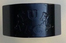 Braçadeira de assento de bicicleta vintage TUFF NECK 1" PRETA BMX peça original comprar usado  Enviando para Brazil