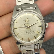 RELÓGIO SUÍÇO VINTAGE ULYSSE NARDIN JUBILE 4000 S AÇO AUTOMÁTICO CAL N73 Ca 1960 comprar usado  Enviando para Brazil