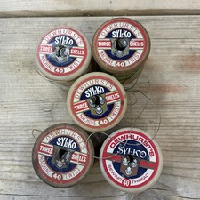 Vintage wooden cotton for sale  BOURNE