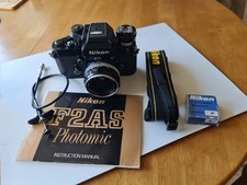 Nikon f2as. 50mm for sale  LONDON