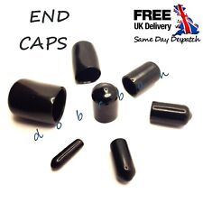 TAMPAS DE EXTREMIDADE para TUBOS DE PARAFUSOS HASTE ROSCA BARRA PARAFUSOS SILICONE BORRACHA VINIL PVC, usado comprar usado  Enviando para Brazil