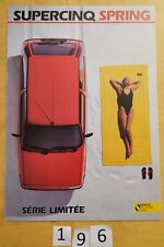 Renault supercinq super d'occasion  Meyzieu