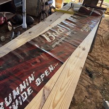 Vintage budweiser racing for sale  Pontotoc