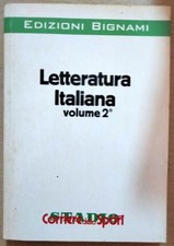 Libro letteratura italiana usato  Portocannone