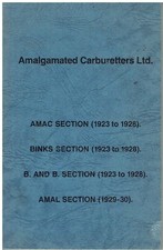 Amalgamated carbs 1923 for sale  ALFRETON