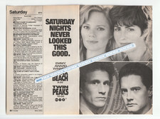 Usado, Vintage 1990 CHINA BEACH Revista AD ~TWIN PEAKS~ Marg HELGENBERGER/Dana DELANY comprar usado  Enviando para Brazil