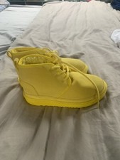 Ugg yellow lace for sale  WALTHAM CROSS
