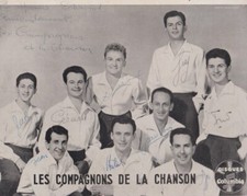 Compagnons chanson photographi d'occasion  Sète